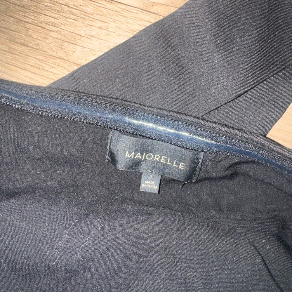 MAJORELLE strapless top with side tie